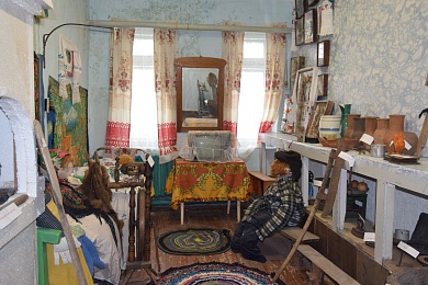 Комната крестьянского быта в Семёновском Доме культуры